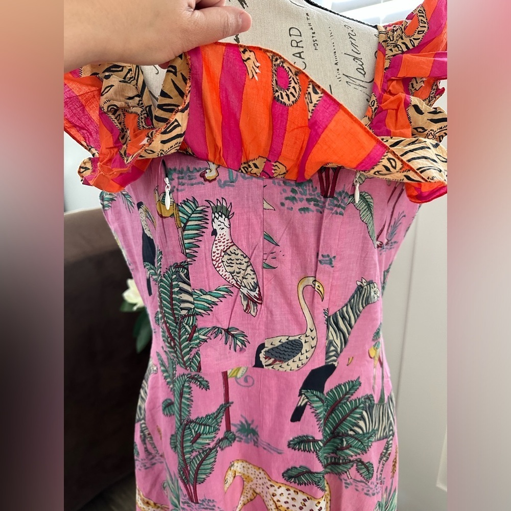 🌺 Cella & Flo Floral Fashion Dress – Size 2 - Picture 6 of 16